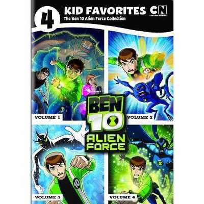 4 Kid Favorites: Cartoon Network Ben 10 Alien Force (DVD)(2012)
