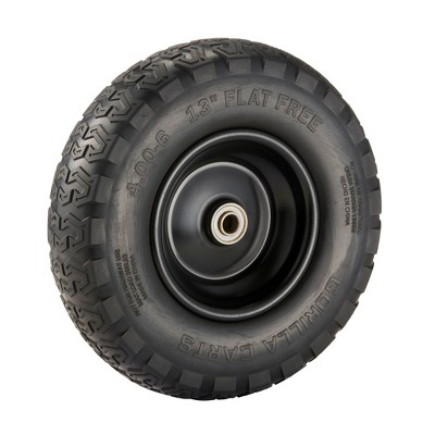 Gorilla Carts 13 Inch No Flat Replacement Tire For Utility Carts Gcg-4 ...