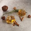 JoyJolt Cosmos Crystal Whiskey Glass–Set of 2 Crystal Old Fashion Glasses with Heavy Base–12.5 oz - 2 of 4