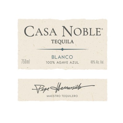 Casa Noble Blanco Tequila - 750ml Bottle