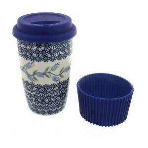 Blue Rose Polish Pottery K115 Manufaktura Travel Mug - 1 of 2