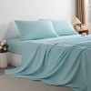 3/4 Pieces Brushed Microfiber Bed Sheet Set, 1800 Super Soft and Cozy Sheet Set - NTBAY - 4 of 4