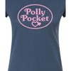 Women's - Polly Pocket - Polly Pocket Pink Logo Juniors Fitted Graphic T-Shirt - 2 of 3