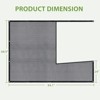 EAGLE PEAK 50 Percent UV Protection Plant Shade Cloth Black Tarp for EAGLE PEAK Wood Greenhouse, Black - 3 of 4