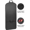 WallyBags 60" Premium Tri-Fold Travel Garment Bag with exterior pocket - image 3 of 4