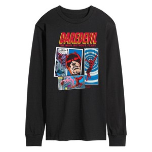 Men's - Marvel - Daredevil Comic Panels Long Sleeve Graphic T-Shirt - 1 of 3