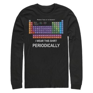 Men's Lost Gods I Wear This Shirt Periodically Table Long Sleeve Shirt - 1 of 4