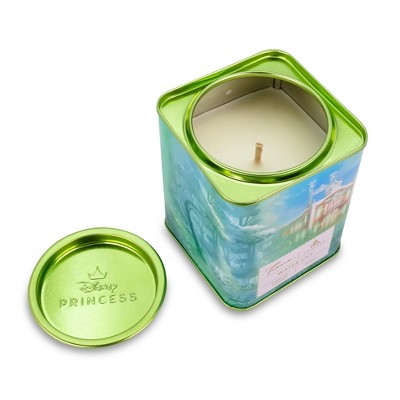 Ukonic Disney Princess Home Collection 11-Ounce Scented Tea Tin Candle | Tiana, image 2 of 7 slides