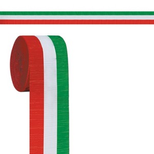 Beistle Festive Crepe Streamer, Full Roll, 85', (6/Pkg) - 1 of 4