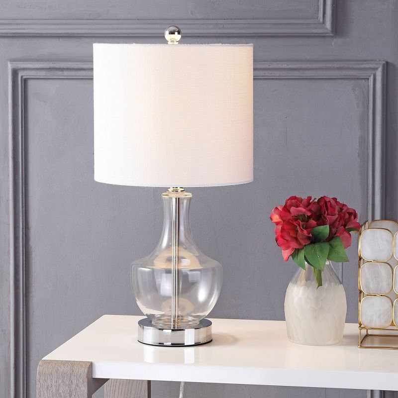 20" Glass Colette Mini Table Lamp (Includes Energy Efficient Light Bulb) - JONATHAN Y, 3 of 9