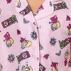 Wicked Girls' Glinda Pajamas Chibi Button Up Top and Pants Pajama Set - 3 of 4