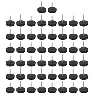 Unique Bargains Plastic Anti-slip Furniture Noise Reduction Furniture Glides 50 Pcs - 1 of 4