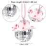 Unique Bargains Shiny Mirror Ornament Car Party Accessory Disco Ball - 2 of 4