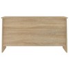 vidaXL Coffee Table Sonoma Oak Engineered wood Medium Coffee Table - 4 of 4