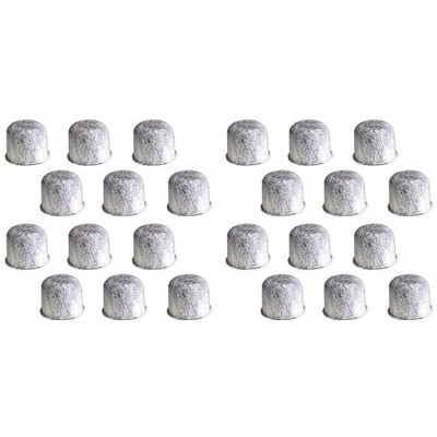 Nispira Charcoal Water Filters Replacement Compatible with Farberware 5-Cup Programmable Coffee Maker Part 103743-F, 24 Filters