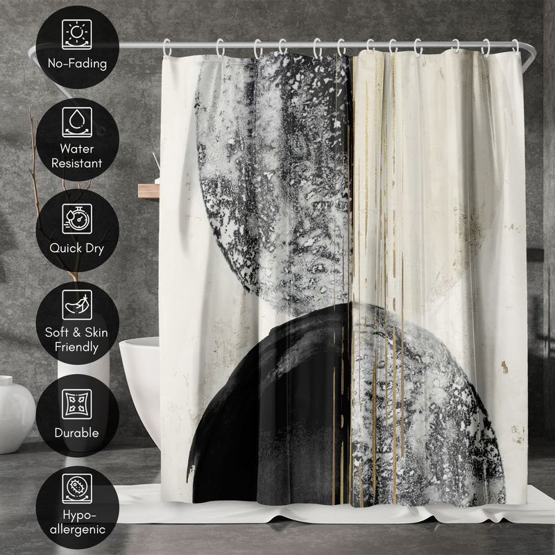 Americanflat 71" x 74" Shower Curtain Style 13 by PI Creative Art - Available in Variety of Styles, 5 of 10