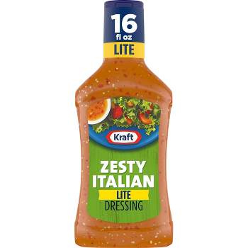 Kraft Lite Zesty Italian Salad Dressing - 16fl oz