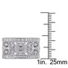 EVERLY JEWELRY |Sterling Silver 1/4 CT TW Diamond Band Ring - 4 of 4