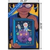 Trends International Marvel Moon Girl & Devil Dinosaur - Picture Frame Framed Wall Poster Prints - 3 of 4