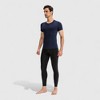 Anna-Kaci Active Men's Short Sleeve Compression Top with Moisture-Wicking Stretch Fabric for Performance and Training - 4 of 4