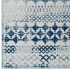 Modway Reflect Giada Distressed Vintage Abstract Diamond Moroccan Trellis 8x10 Indoor and Outdoor Area Rug, 8 ft x 10 ft, Ivory and Blue - 2 of 4