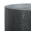 Diesel Faux Shagreen End Table - SFV1507 - Safavieh Couture - 3 of 4