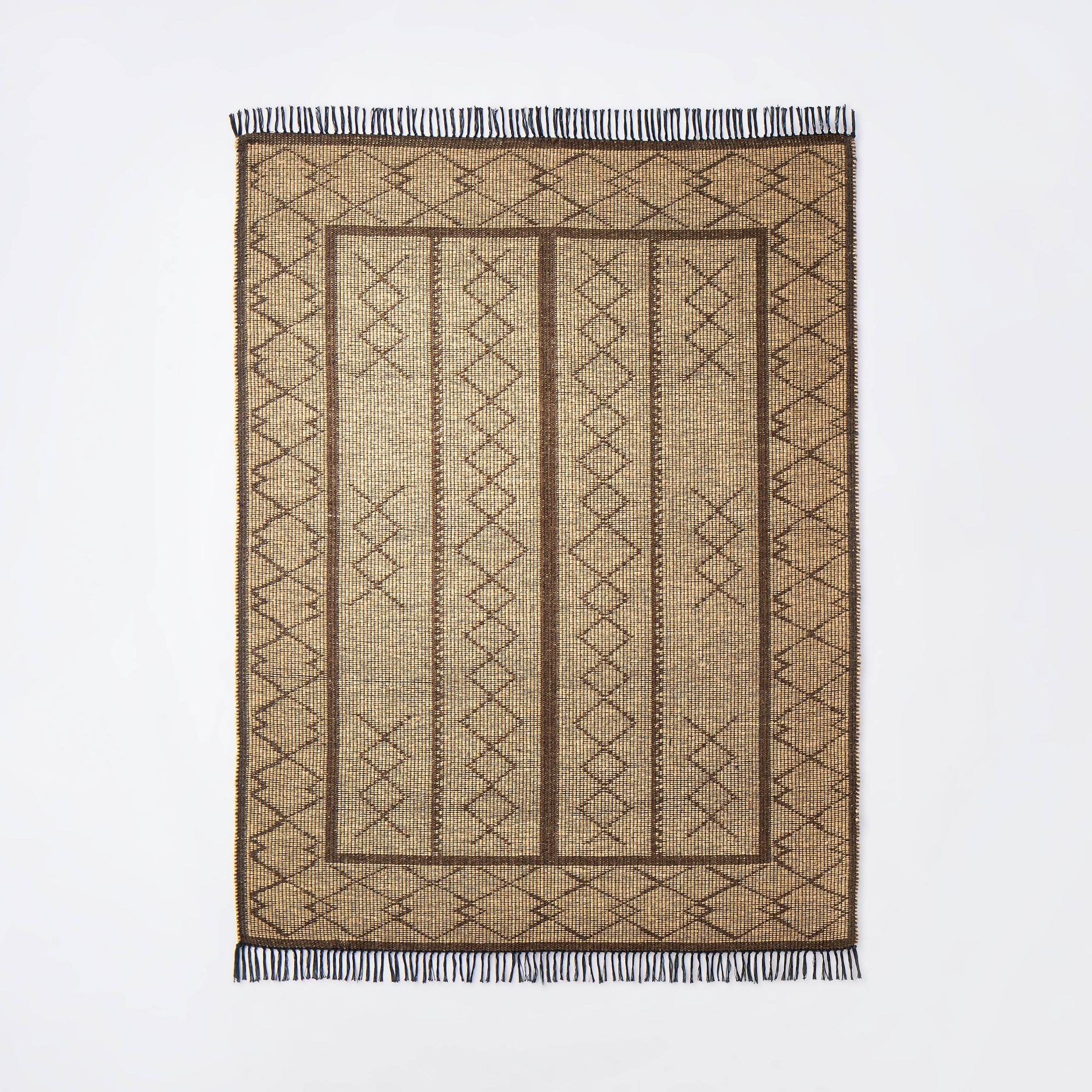 7'x10' Flatweave Rug Neutral Beige - Threshold™ designed with Studio McGee