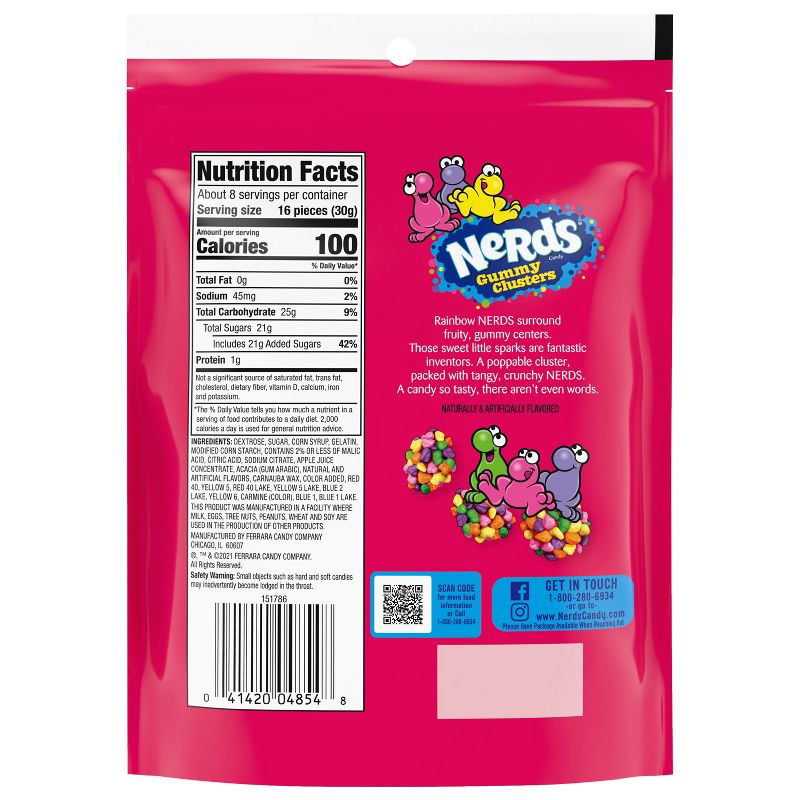 Nerds Gummy Clusters Candy - 8oz, 4 of 15