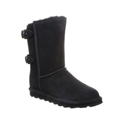 womens boots navy blue