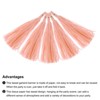 Unique Bargains Party Decoration Reusable Strong Rope Tassel Garland Banner 20 Pcs - 4 of 4