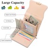 FATMOON Wallet for Women - Stylish RFID Blocking Leather Wallet- Bifold Card Holder with Zipper Coin Pocket,for Daily Use,Travel - 4 of 4