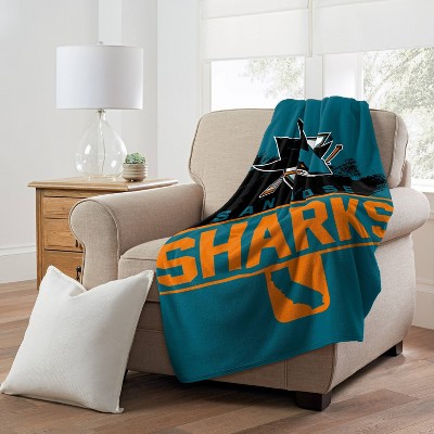 NHL San Jose Sharks Micro Throw Blanket_0