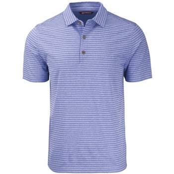 Cutter & Buck Forge Eco Heather Stripe Stretch Recycled Mens Polo