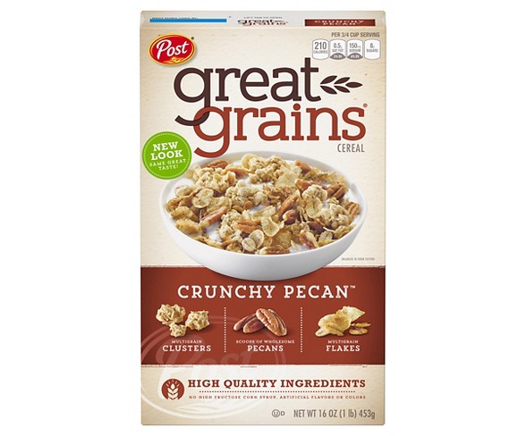 Great Grains Crunchy Pecans Breakfast Cereal - 16oz - Post