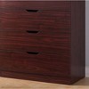 CAVINAS  5 Drawers Dresser for Bedroom,Modern Style  Drawers with Cutout Handle for Kids Room,Living Room,Entry and Hallway,Mahogany/Brown - 4 of 4