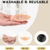 Niidor Reusable Silicone Nipple Covers - Breathable Adhesive Breast Petals Sticky Nipple Pasties for Women - 3 of 4