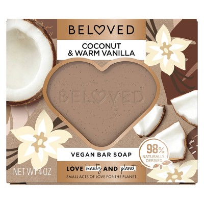 Beloved Coconut &#38; Warm Vanilla Vegan Bar Soap - 4oz