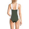 Lands' End Women's Square Neck High Leg One Piece Swimsuit - 2 of 4