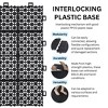 Interlocking Deck Tiles, Outdoor Waterproof & Anti-slip, for Patio, Balcony, Pool Side, Bathroom, Shower, Balcony, Porch - 4 of 4