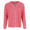 Mentally Exhausted Women's Candy Cane Stripe Pajama Set with Eye Mask - 3 of 4