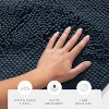 Soft Absorbent Chenille Bath Mat Rug with Anti-Skid Rubber Backing - Becky Cameron - 4 of 4