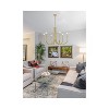 Elegant Lighting Layne 36 inch chandelier in Brass - 2 of 4