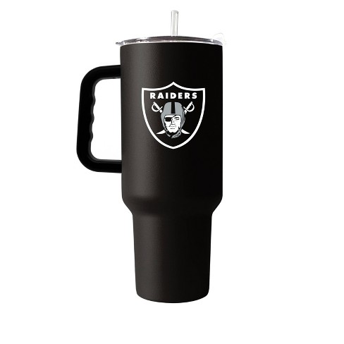 Las Vegas Raiders 12oz. Flipside Powdercoat Slim Can Cooler