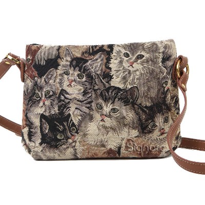 Signare USA Cat Crossbody Bag