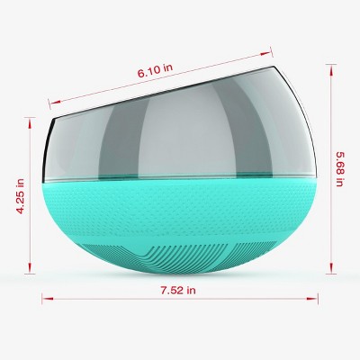 Blue Thermoplastic Rubber Slow Feeder Bowl for Pets