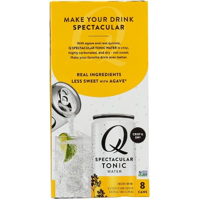 Q Mixers Tonic Water - 7.5 fl oz Each (Pack of 8)