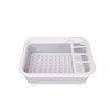 J&V TEXTILES Collapsible Dish Drying Rack - Popup for Easy Storage, Drain Water Directly into The Sink - 3 of 4