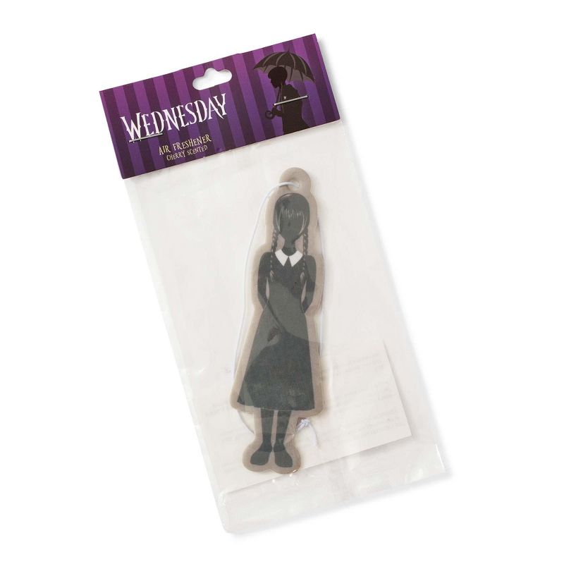 Surreal Entertainment Addams Family Wednesday Silhouette Cherry-Scented Air Freshener, 2 of 9