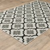 Oriental Weavers Torrey 5562E Light Grey/ Black Indoor/Outdoor Area Rug - 9'10" x 12'10" - 4 of 4