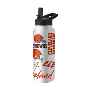 NFL Cleveland Browns 34oz Native Quencher Bottle - 1 of 2